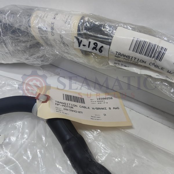 New Allen Bradley 2090-CPBM4E2-08TR, Power Transition Cable, 8 Gauge