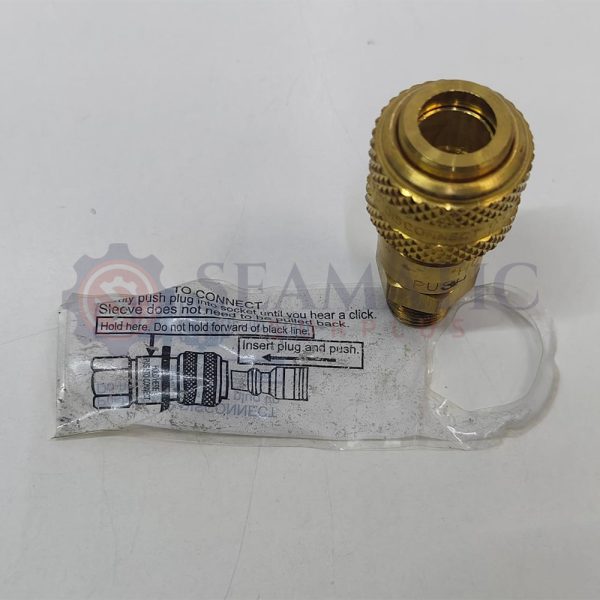 New DIXON 2DM2-B – D-Series Pneumatic Automatic Male Threaded Coupler