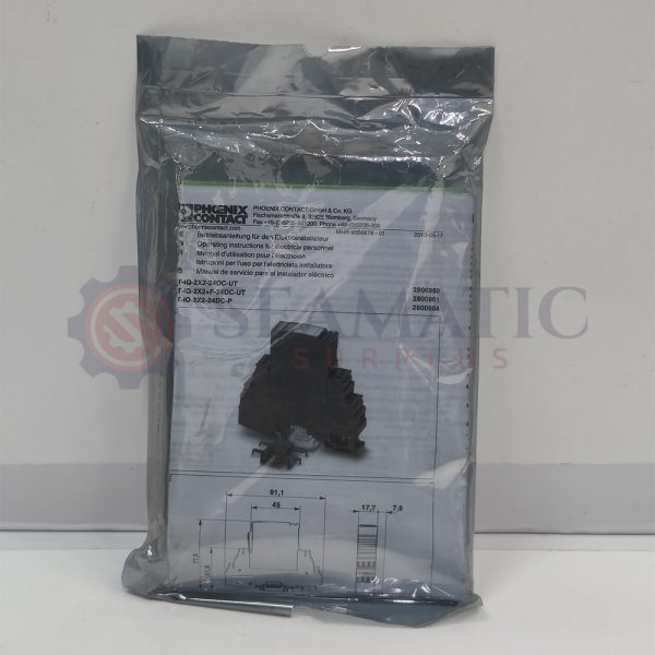 PHOENIX CONTACT 2800981/ PT-IQ-2X2+F-24DC-UT – Surge protection device