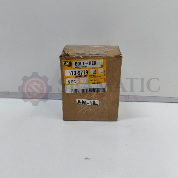 SURPLUS NEW BOX OF 5PC X CAT 173-9779: M24-3 x 80mm Hex Head Bolt