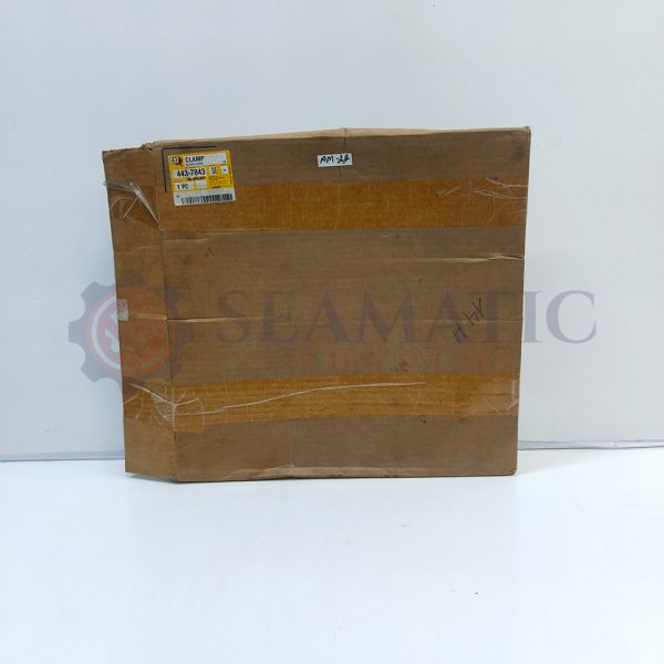 SURPLUS NEW CAT 443-7843 Outer Diameter T Bolt Retaining Clamp 340mm