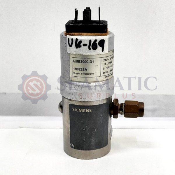 Siemens QBE3000-D1 / 190228A Differential Pressure Sensor