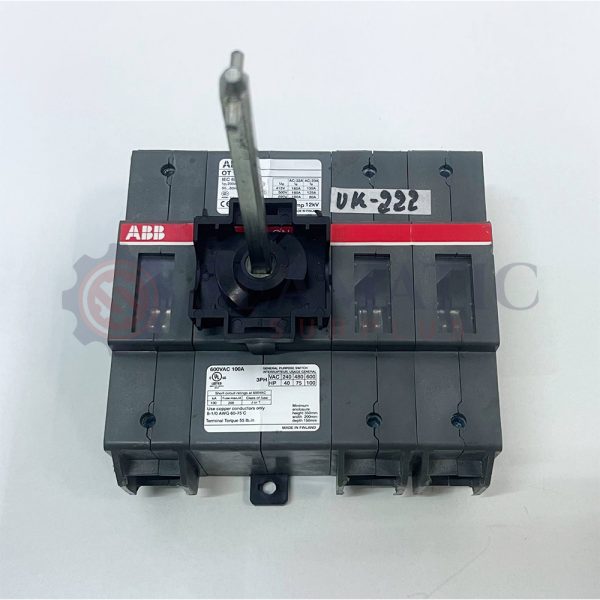 ABB OT160E3 Rotating disconnect switch