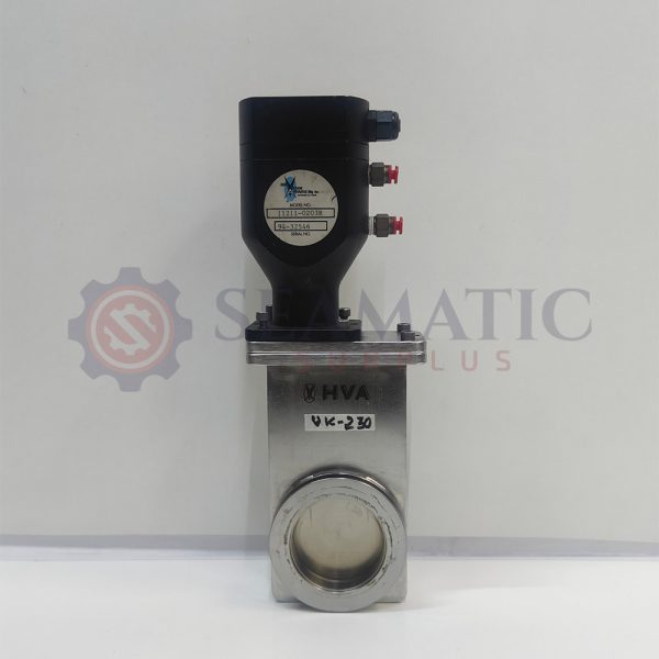 Demaco 11211-0203R Pneumatic sealed gate valve, 24VDC solenoid valve