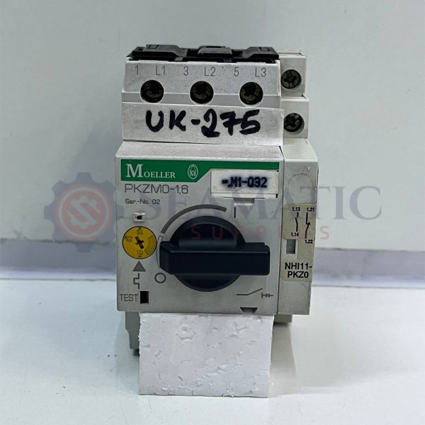 LOT OF 5 NOS X EATON Moeller PKZM0-16 CIRCUIT BREAKER, 3 Pole