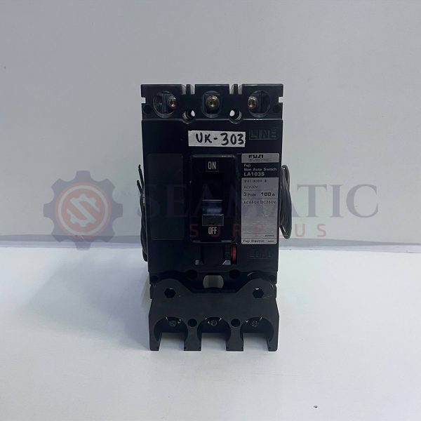 FUJI NON AUTO SWITCH LA103S 3P 100A Molded Case Circuit Breakers
