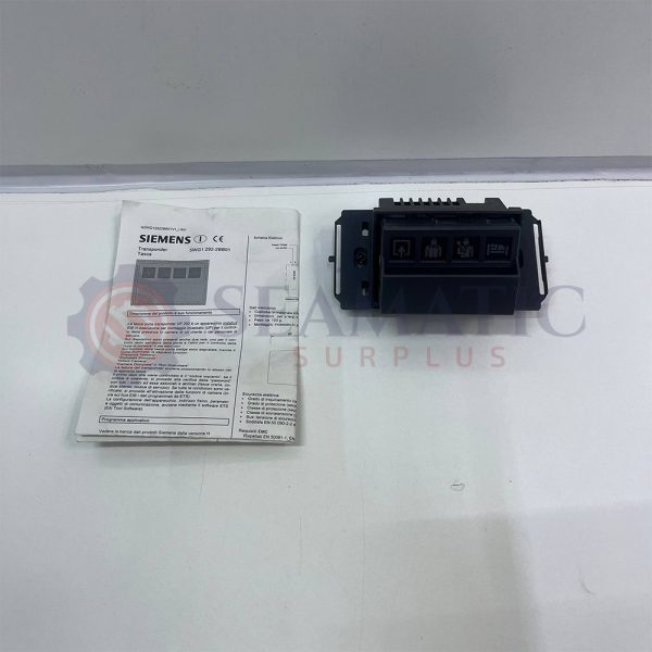 New Siemens 5WG12922BB01 Pocket Carries Transponder