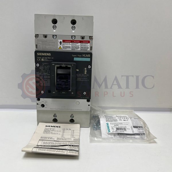 NEW SIEMENS HLM3R600 3POLE 600A CIRCUIT BREAKER 3VL4860-2KK30-0AA0