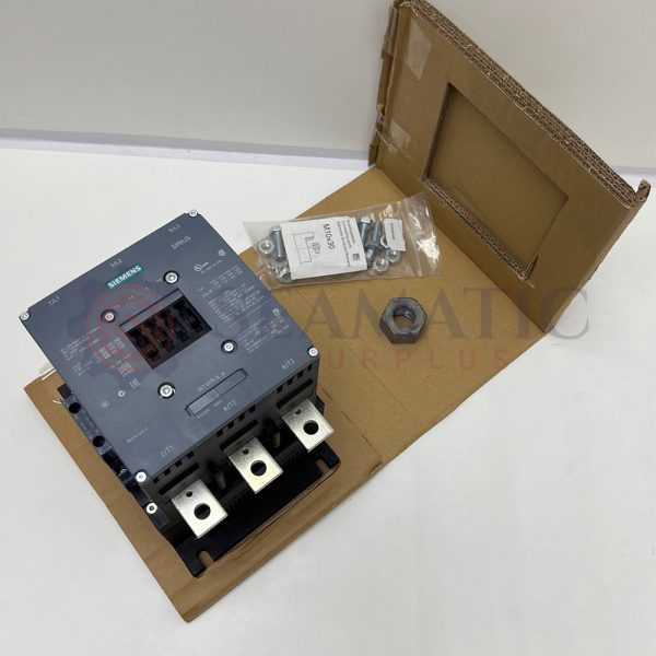 NEW SIEMENS 3RT1075-6AV36 POWER CONTACTOR 400AMP VOLTAGE 440VAC