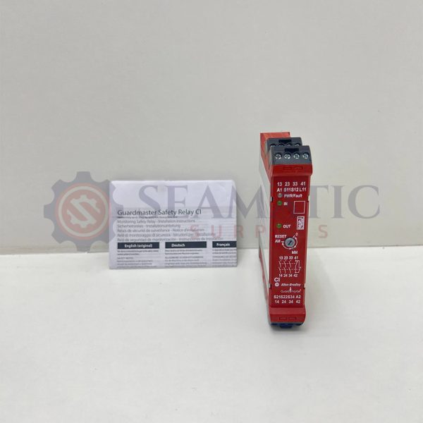 New AB 440R-S13R2 SER A Guardmaster Single Input Safety Relay Module
