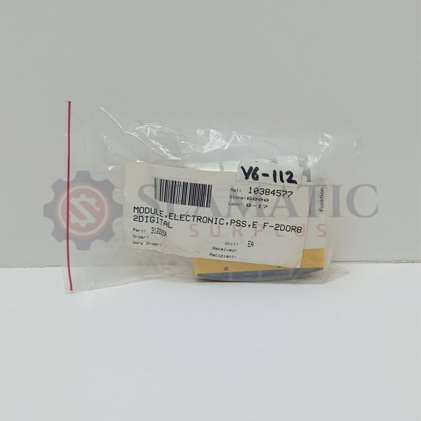 New PILZ 312225 PSSu E F 2DOR 8 electronic module, failsafe