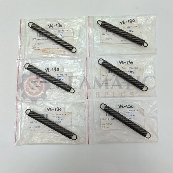 LOT OF 6 PC X NEW NORDSON 15X2X130ZF SPRING TENSION