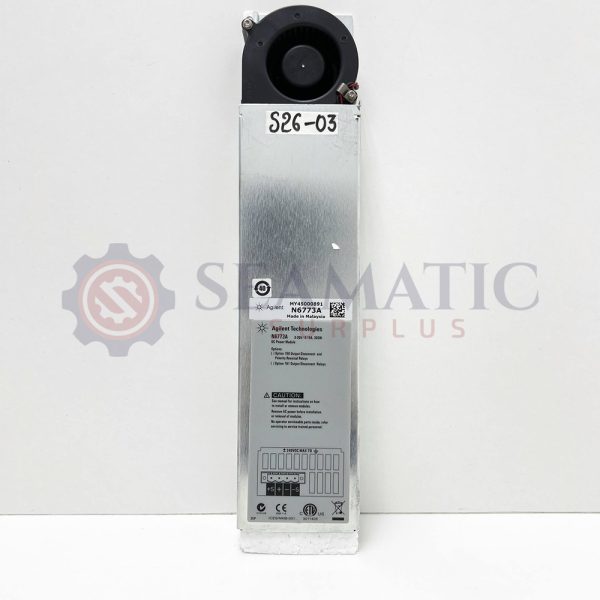 NEW AGILENT N6773A PRECISION DC POWER MODULE 0-20V /0-15A, 300W