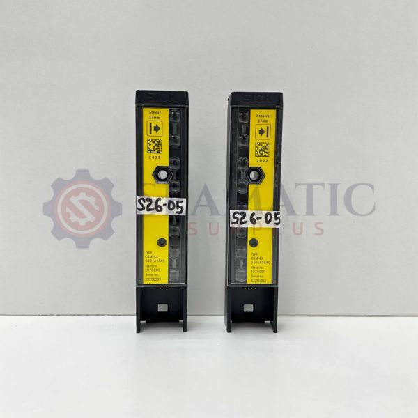 SICK C4M-SX0101A1AA0 SENDER 1070089 + C4M-EX0101A1AA0 RECEIVER 1070090