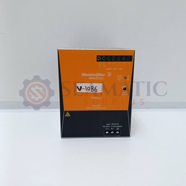 Weidmuller Power Supply, PRO ECO 480W 24V 20A