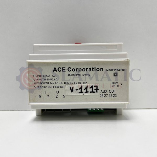 ACE CORPORATION D9213 PN 109182 MODULE