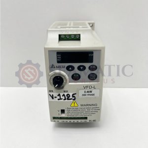 LOT OF 3 NOS X DELTA VFD004L21A INVERTER 0.4KW 230V 1PH