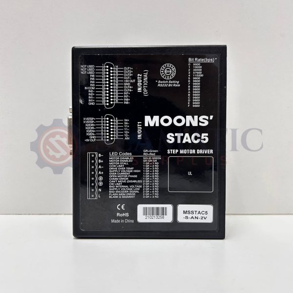 Moons MSSTAC5-S-AN-2V Two Phase DC Stepper Motor Drives