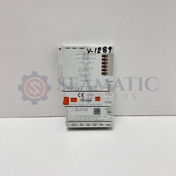 LOT OF 2 NOS X Beckhoff EL 5152 PLC MODULE