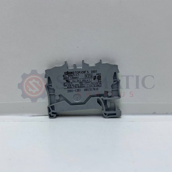 LOT OF 30 PC X NEW WAGO IEC 60947-7-1 TERMINAL BLOCK 1.5MM2, 800V