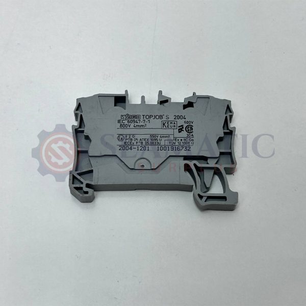 LOT OF 29 PC X NEW WAGO TERMINAL BLOCK IEC 60947-7-1 800V 4MM2