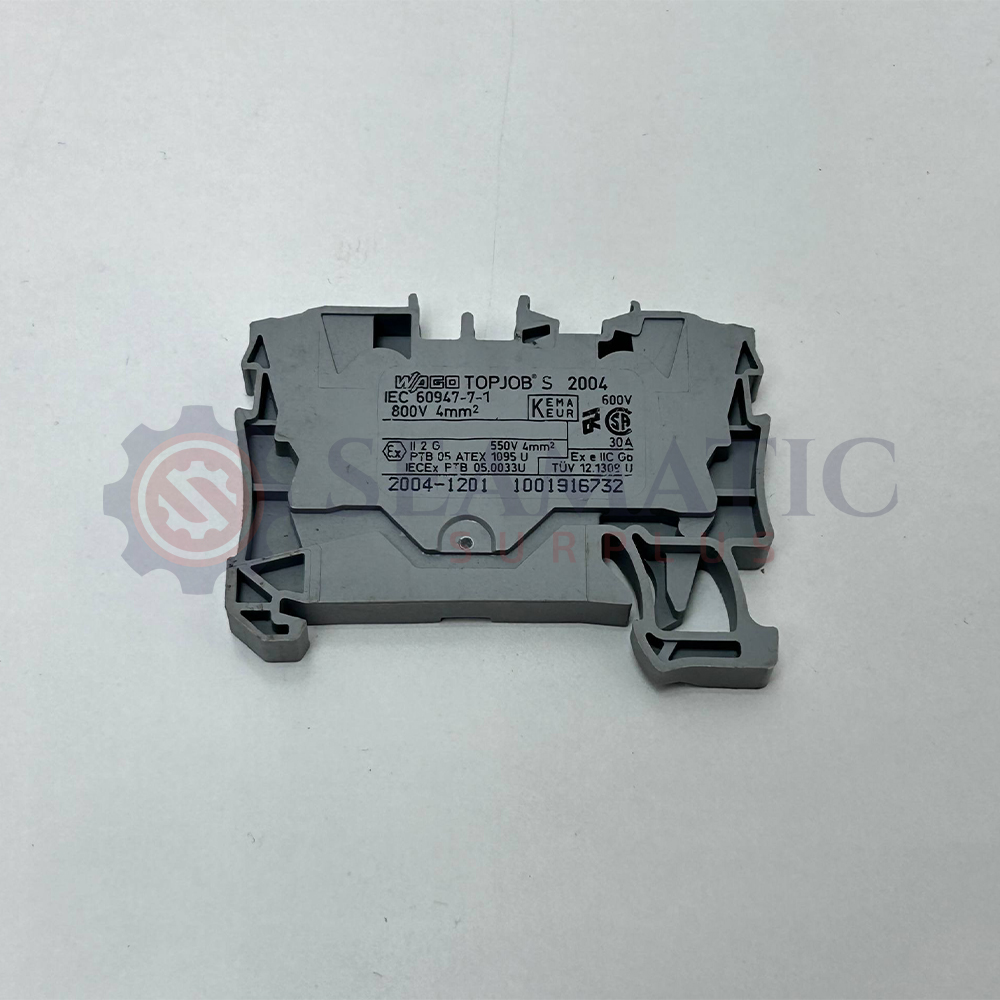 LOT OF 29 PC X NEW WAGO TERMINAL BLOCK IEC 60947-7-1 800V 4MM2